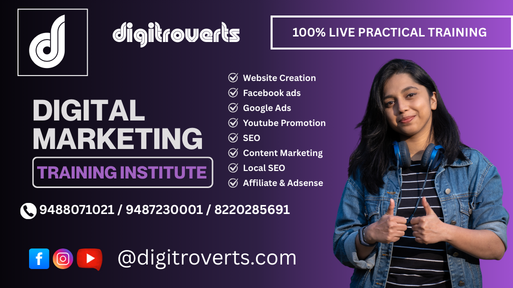 Cover photo of Digitroverts | Digital Marketing Agency & Training Institute